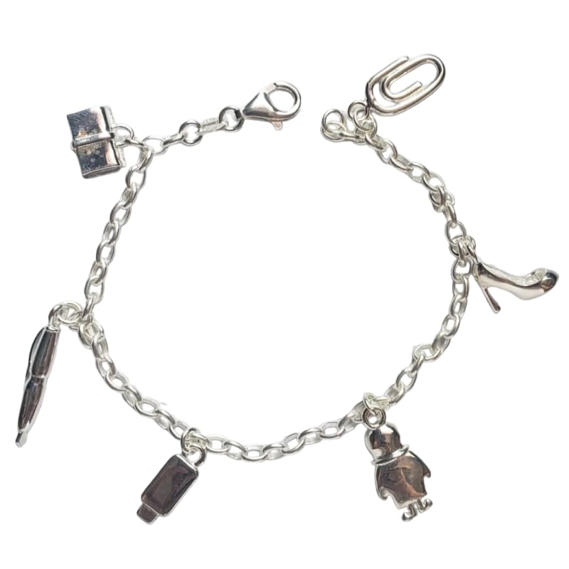 Pulsera secretaria 19cm Plata Italiana 925 - Metalli - Default Title - Perfumisimo